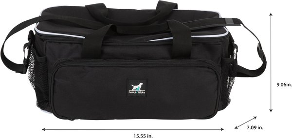 Show full view: Pounce + Fetch Weekender Dog Travel Bag, Black, Small slide 2 of 4