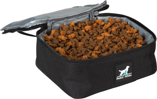 Show full view: Pounce + Fetch Weekender Dog Travel Bag, Black, Small slide 4 of 4