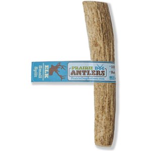 Prairie Dog Split Elk Antler Dog Chews, 4 - 5.5 in