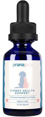 Show full view: Prana Pets Kidney Health Support Liquid Cat & Dog Supplement, 2-fl oz bottle slide 3 of 9