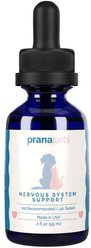 Prana Pets Nervous System Support for Seizures, Muscle Spasms & Anxiety Liquid Supplement for Cats & Dogs, 2-fl oz bottle slide 2 of 7