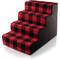 Show in main carousel: Precious Tails 4-Step Dog & Cat Stairs, Red Black slide 9 of 10