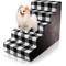 Show in main carousel: Precious Tails 5-Step Dog & Cat Stairs, Black White slide 1 of 9
