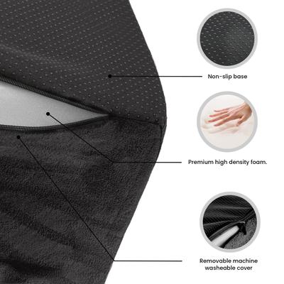 Show full view: Precious Tails 5-Step Dog & Cat Stairs, Black White slide 3 of 9