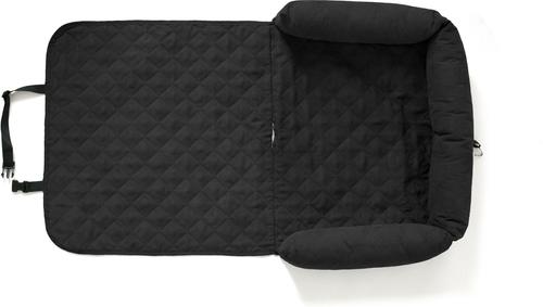 Show full view: Precious Tails Bolster Car Dog & Cat Seat Cover, Black slide 2 of 9