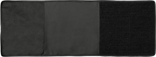 Show full view: Precious Tails Cat Scratching Sofa Guard Vegan Leather Furniture Protector, Black slide 2 of 8