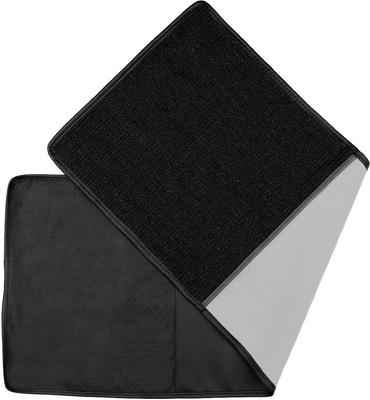 Show full view: Precious Tails Cat Scratching Sofa Guard Vegan Leather Furniture Protector, Black slide 3 of 8