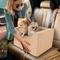 Show in main carousel: Precious Tails Co-Pilot Dog Car Booster Seat, Camel, Medium slide 6 of 8