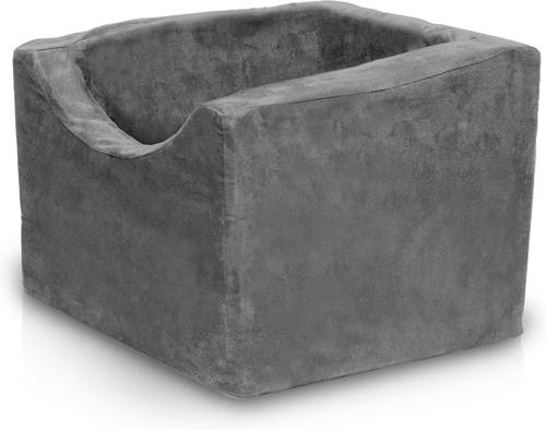 Show full view: Precious Tails Co-Pilot Dog Car Booster Seat, Gray, Small slide 8 of 9