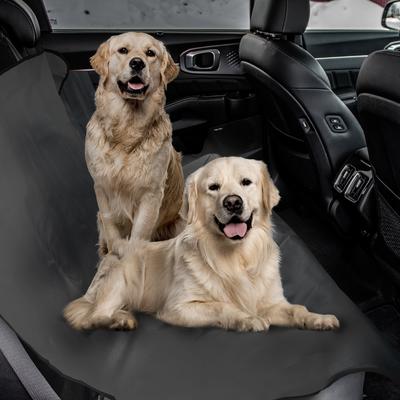 Show full view: Precious Tails Co-Pilot Waterproof Car Seat Bench Cover, Gray slide 4 of 9