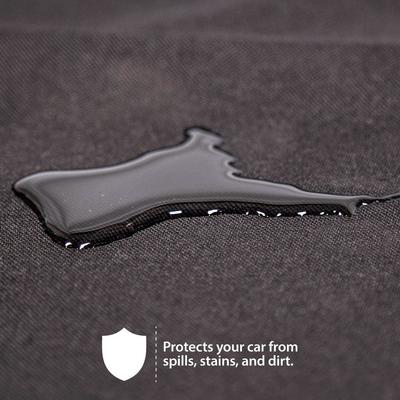 Show full view: Precious Tails Co-Pilot Waterproof Car Seat Bench Cover, Gray slide 9 of 9