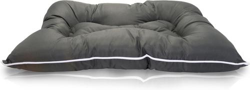 Show full view: Precious Tails Co-Pilot Waterproof Pillow Cat & Dog Bed, Gray White, Large slide 8 of 9