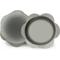 Show in main carousel: Precious Tails Flower Non-Skid Silicone Dog & Cat Bowl, Gray, Small slide 2 of 8