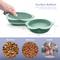 Show in main carousel: Precious Tails Flower Non-Skid Silicone Dog & Cat Bowl, Green, Small slide 4 of 9
