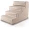 Show in main carousel: Precious Tails Herringbone High Density Foam 4 Steps Pet Dog & Cat Stair, Khaki slide 8 of 9