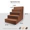 Show in main carousel: Precious Tails High Density Foam 5 Steps Dog & Cat Stairs, Brown slide 3 of 10