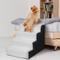 Show in main carousel: Precious Tails High Density Foam Sherpa 4 Steps Dog & Cat Stairs, Black slide 6 of 8
