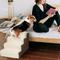 Show in main carousel: Precious Tails High Density Foam Sherpa 4 Steps Dog & Cat Stairs, Brown slide 4 of 9