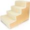 Show in main carousel: Precious Tails High Density Foam Sherpa 4 Steps Dog & Cat Stairs, Camel slide 7 of 8