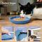 Show in main carousel: Precious Tails Non-Skid Silicone Cat Bowl, Blue, Small slide 8 of 9