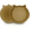 Show in main carousel: Precious Tails Non-Skid Silicone Cat Bowl, Taupe, Small slide 2 of 8