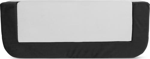 Show full view: Precious Tails Orthopedic Foam Velvet Convertible Sofa Cat & Dog Bed with Removable Cover, Gray, Large slide 9 of 9