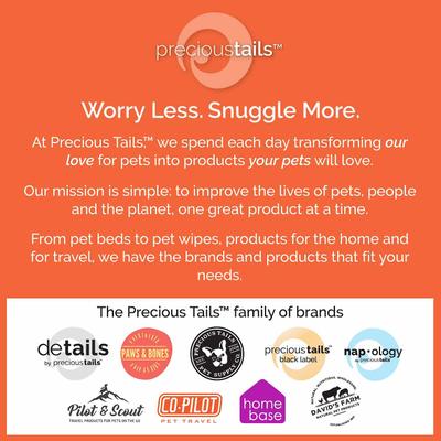 Show full view: Precious Tails Padded 3 Step Pet Storage Foldable Dog & Cat Stairs, Gray slide 9 of 11