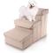 Show in main carousel: Precious Tails Padded 3 Step Pet Storage Foldable Dog & Cat Stairs, Khaki slide 1 of 11