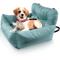 Show in main carousel: Precious Tails Seat Belt Compatible Travel Bolster Cat & Dog Bed, Aqua, Medium slide 1 of 9
