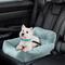 Show in main carousel: Precious Tails Seat Belt Compatible Travel Bolster Cat & Dog Bed, Aqua, Medium slide 6 of 9