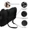 Show in main carousel: Precious Tails Seat Belt Compatible Travel Bolster Cat & Dog Bed, Black, Large slide 3 of 8