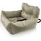 Show in main carousel: Precious Tails Seat Belt Compatible Travel Bolster Cat & Dog Bed, Khaki, Small slide 7 of 10