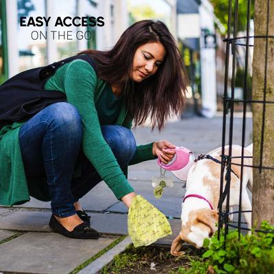 Show full view: Precious Tails Unscented Dog Poop Bags with Dispenser, 100 count slide 5 of 8