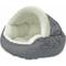 Show in main carousel: Precious Tails Vegan Leather Deep Dish Covered Cat & Dog Bed, Gray, Large slide 1 of 11
