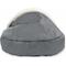 Show in main carousel: Precious Tails Vegan Leather Deep Dish Covered Cat & Dog Bed, Gray, Large slide 5 of 11