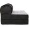 Show in main carousel: Precious Tails Velvet Foldable Foam Chaise Bolster Cat & Dog Bed, Gray, Large slide 9 of 9