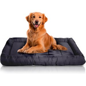 Precious Tails Xtra Tuff Dog Crate Mat, Black, Large