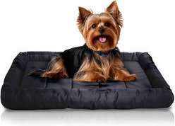 Precious Tails Xtra Tuff Dog Crate Mat, Black, Small slide 1 of 8