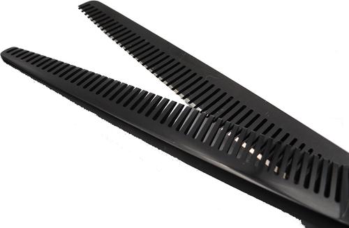 Show full view: Precise Cut Black Panther 45 Tooth Thinner Dog Shears slide 2 of 2