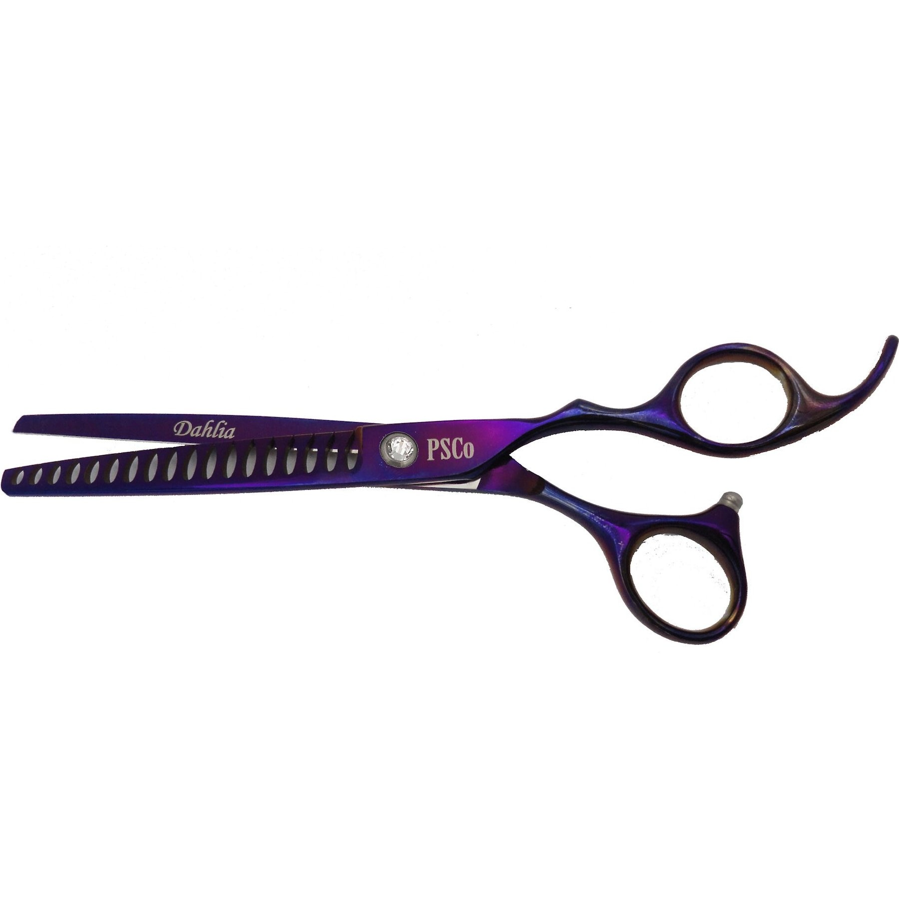 Precise Cut Dahlia Chunker Dog Shears, 7-in, Purple