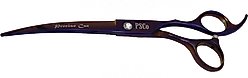 Precise Cut Dahlia Curved Dog Shears, Purple, 7-in