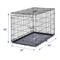 Show in main carousel: Precision Pet Products Provalu Single Door Collapsible Wire Dog Crate, 42 inch slide 3 of 9