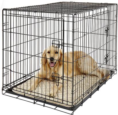Show full view: Precision Pet Products SnooZZy Sleeper Dog Crate Mat, Natural, Large slide 2 of 8