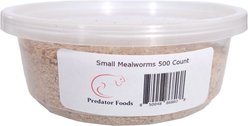 Predator Foods Live Mealworms, Small, 500 count