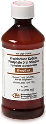 Prednisolone (Generic) Oral Solution, 15 mg/5 mL, 8-oz bottle