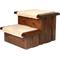 Show in main carousel: Premier Pet Steps 2 Step Carpet Tread Dog & Cat Stairs, Cherry slide 1 of 1