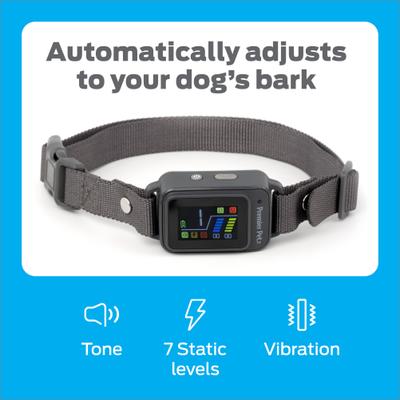 Show full view: Premier Pet Waterproof Dog Bark Collar with Digital Display, Gray slide 4 of 9