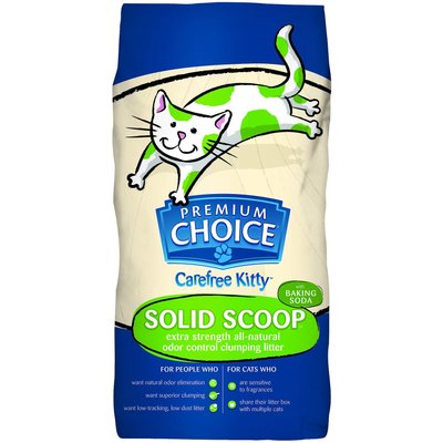 Premium Choice Premium Choice Extra Strentgh Solid Scoop Cat Litter, 25-lb bag