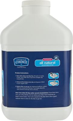 Show full view: Premium Choice Carefree Unscented Clumping Clay Cat Litter, 16-lb jug slide 6 of 9