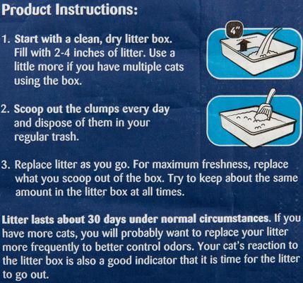 Show full view: Premium Choice Carefree Unscented Clumping Clay Cat Litter, 40-lb bag slide 7 of 9